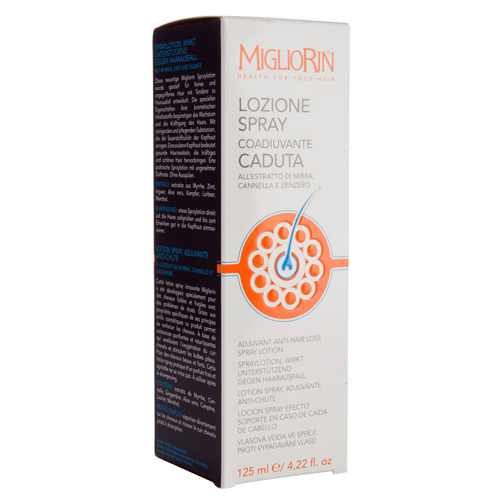 Migliorin Adjuvant Anti Hair Loss Spray Lotion 125 mL