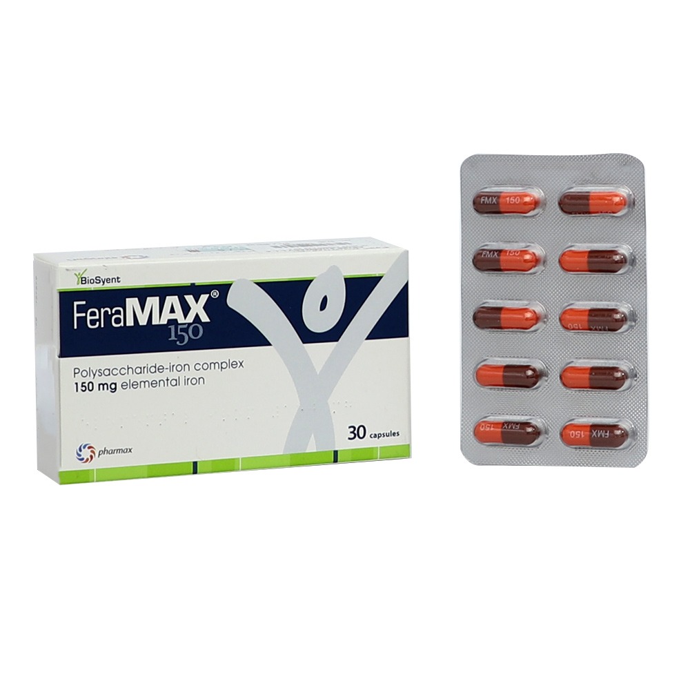 Feramax 150 mg Capsules 30's