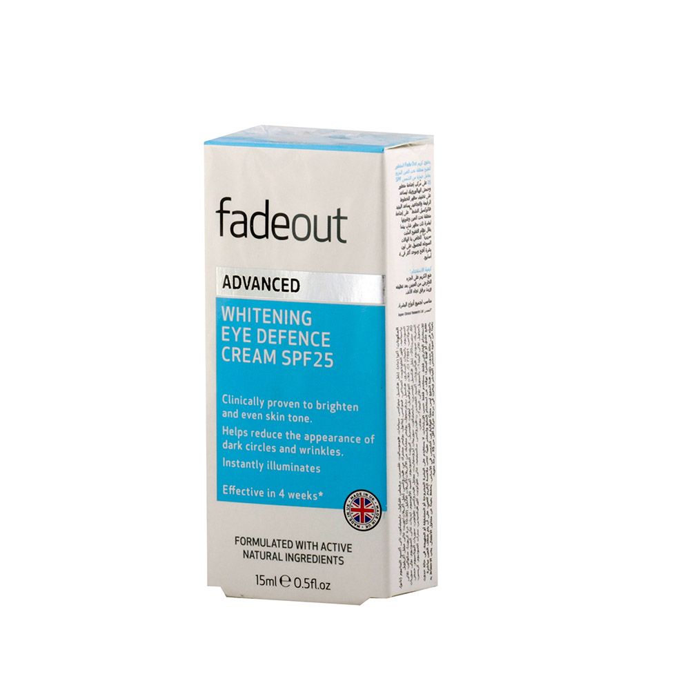 Fade Out Advanced Whitening Eye Defence Cream SPF25 15 mL