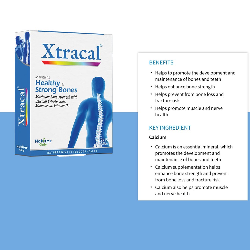 Xtracal Tablets 30's