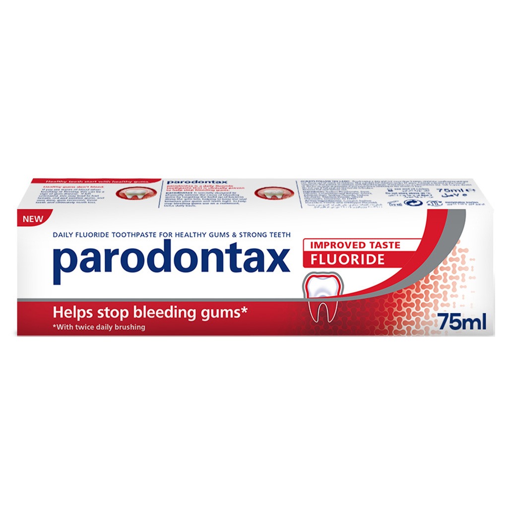 Parodontax Fluoride Toothpaste for Bleeding Gums 75 mL
