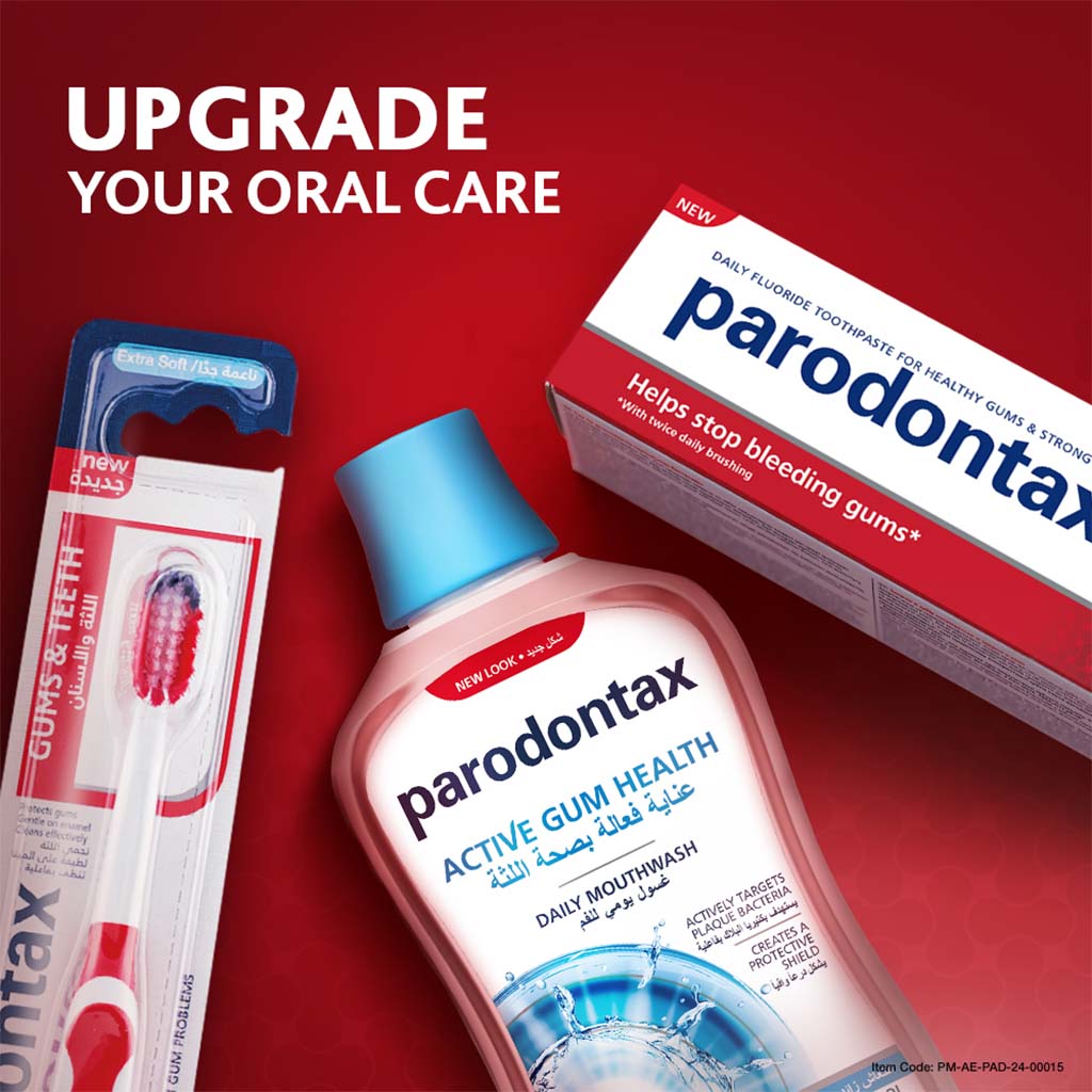 Parodontax Fluoride Toothpaste for Bleeding Gums 75 mL
