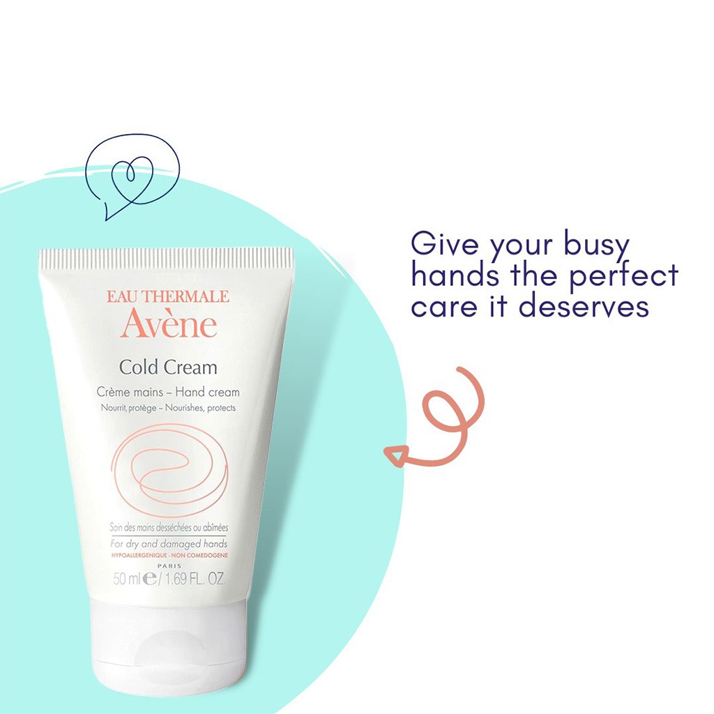 Avene Cold Cream Hand Cream For Dry Hands 50ml
