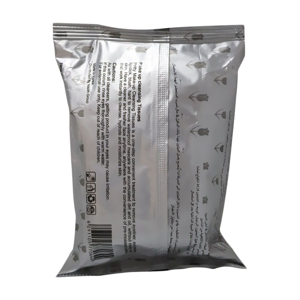 Pritty Make Up Cleansing Tissues Aloe 30's