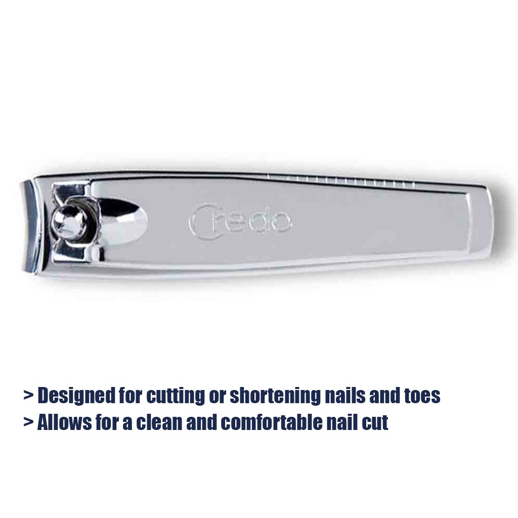 Credo Solingen Nail Clipper 58mm Chromium Blister, Pack of 1's