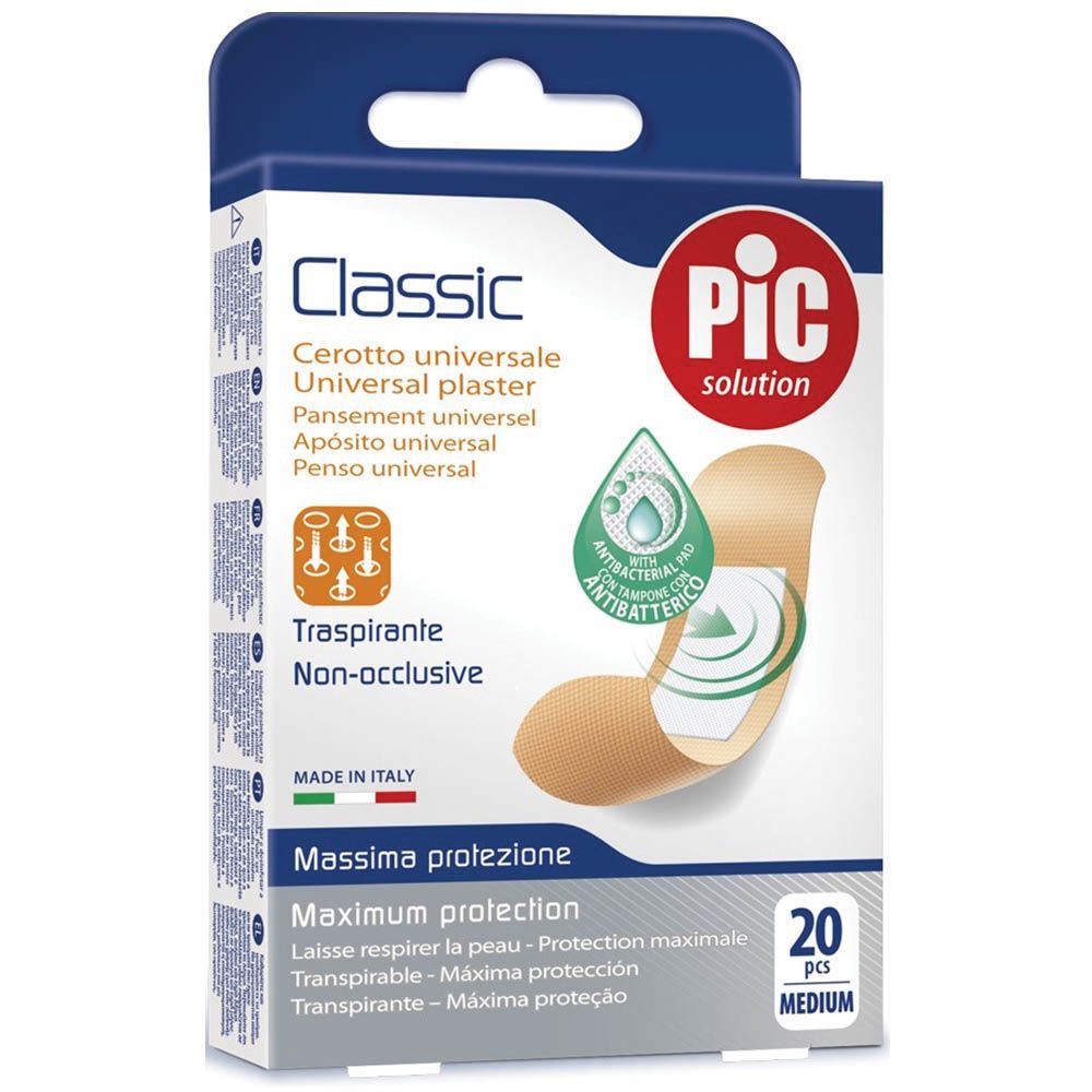 Pic Classic Strip Plasters Medium 20's