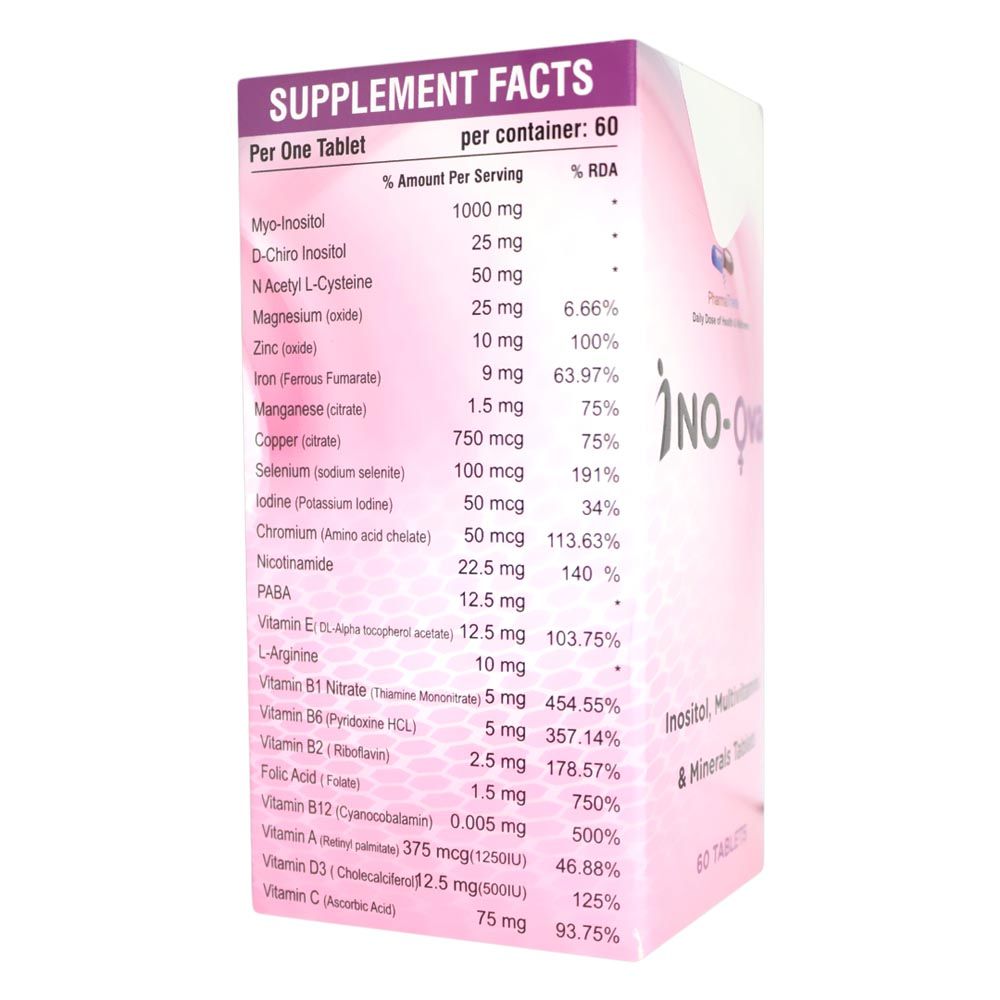 Ino-ova Inositol Tablets 60's