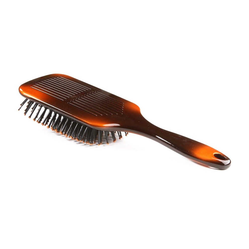 Bass Large Square Paddle Nylon Bristle Brush LPB