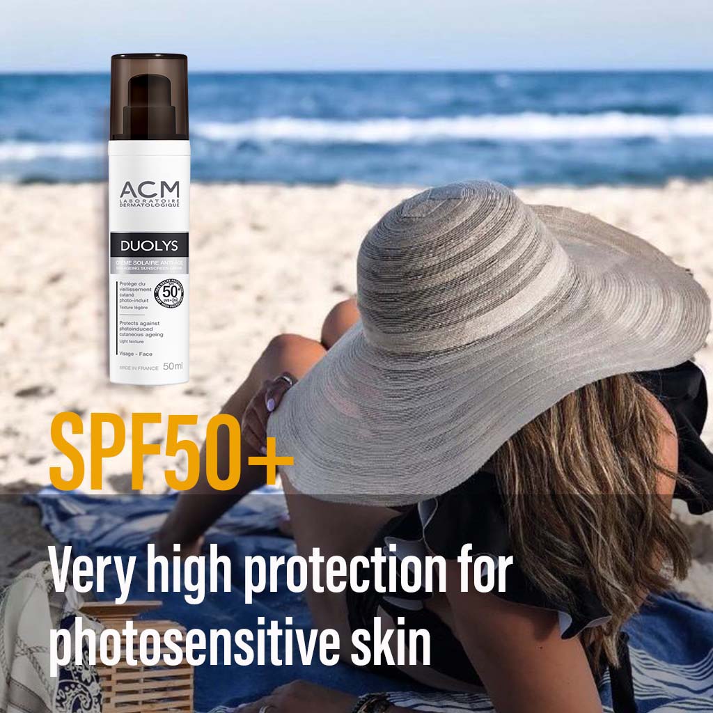 ACM Duolys Anti-Ageing Facial Sunscreen SPF50+ With UVA/UVB Protection 50ml
