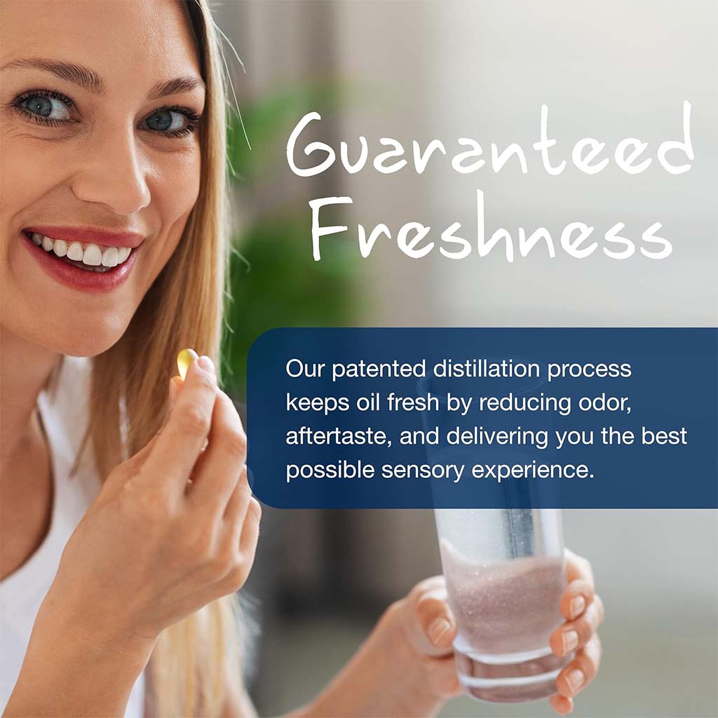 Wiley's Finest Peak EPA 1000mg Omega 3 Fish Oil Supplement Softgels, Pack of 30's