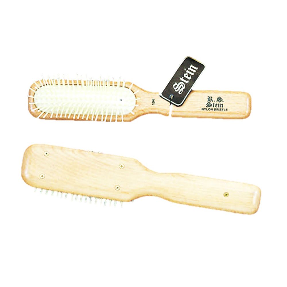 Bass Men's Professional Style Cushion Nylon Bristle 104