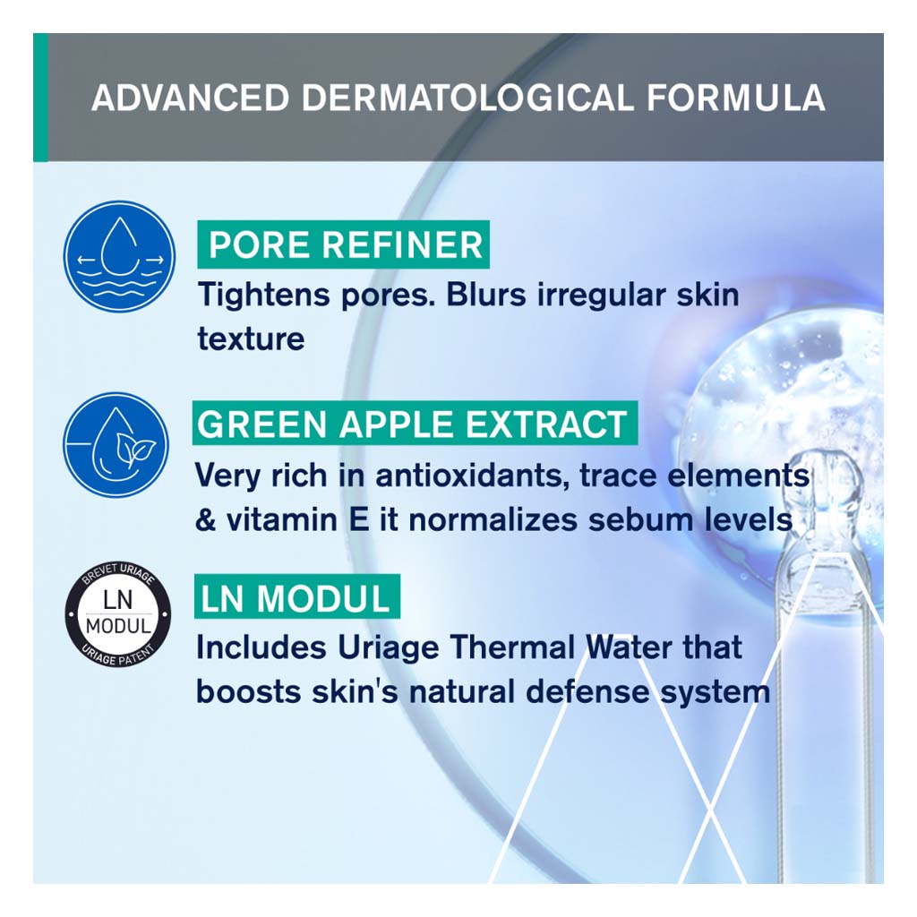 Uriage Thermal Micellar Water With Apple Extract For Combination To Oily Skin 250ml