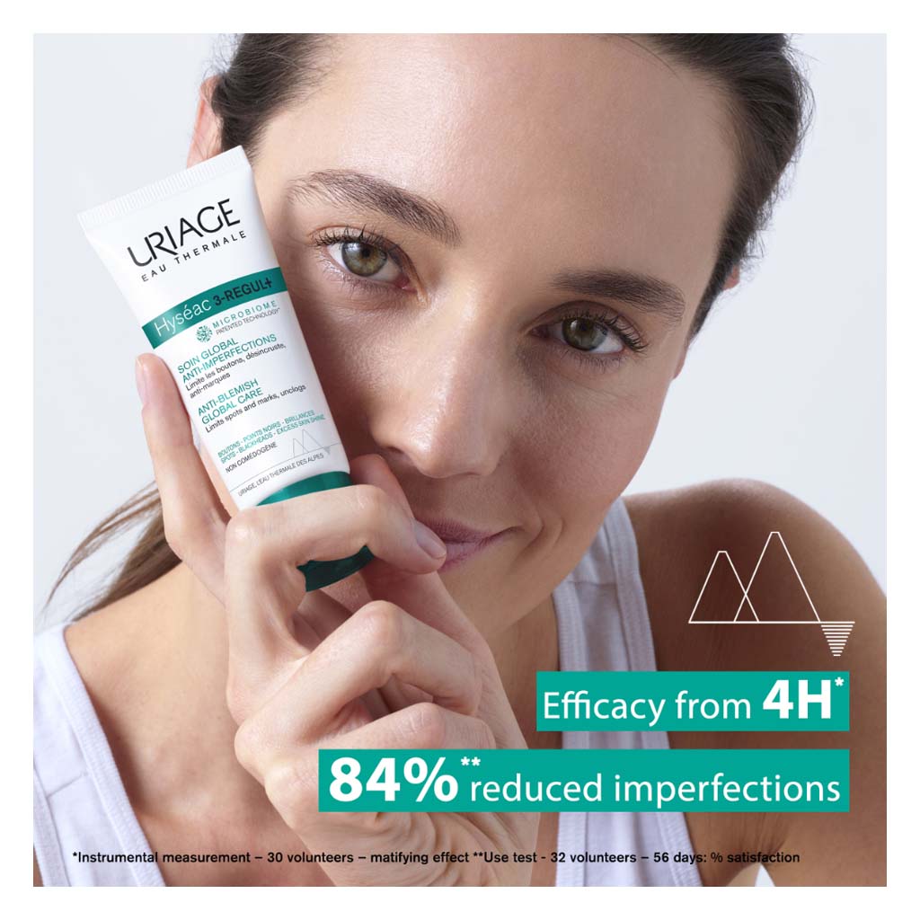 Uriage Hyseac 3-REGUL+ Anti-Blemish Global Care Face Cream For Oil & Acne Prone Skin 40ml