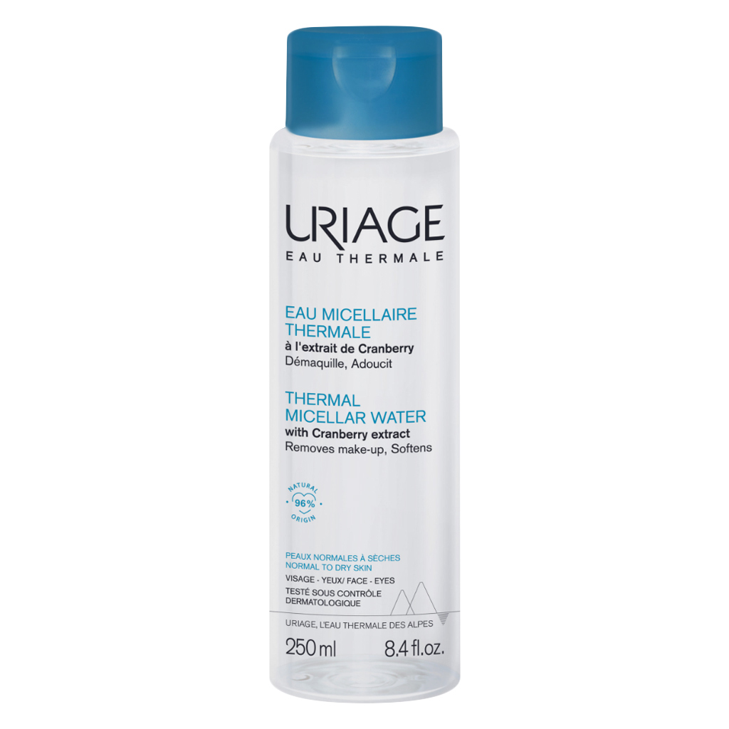 Uriage Thermal Micellar Water With Cranberry Extract For Normal To Dry Skin 250ml