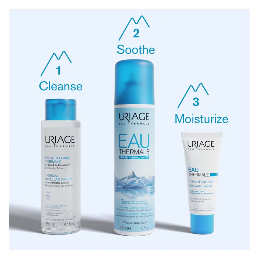 Uriage Thermal Micellar Water With Cranberry Extract For Normal To Dry Skin 250ml