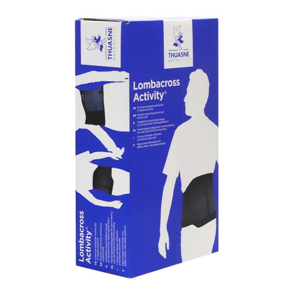 Thuasne Lombacross Activity S6 H26 Black 083503206