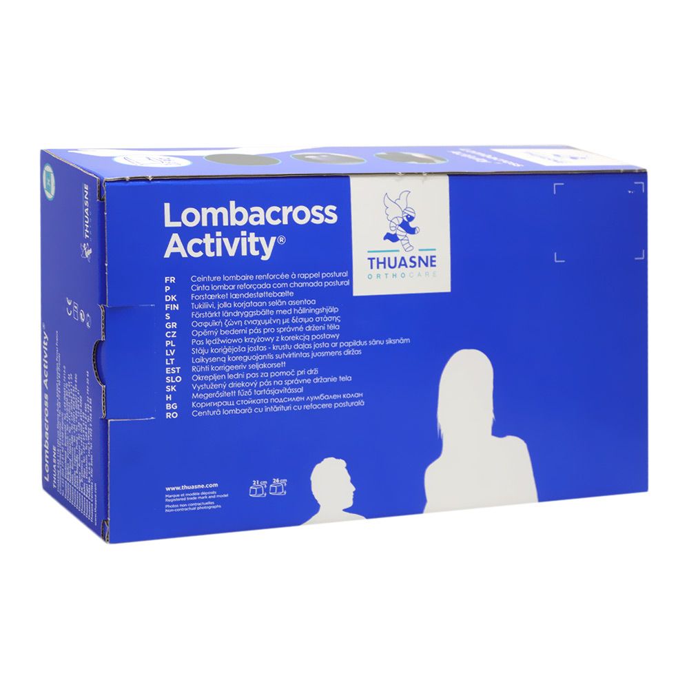 Thuasne Lombacross Activity S6 H26 Black 083503206