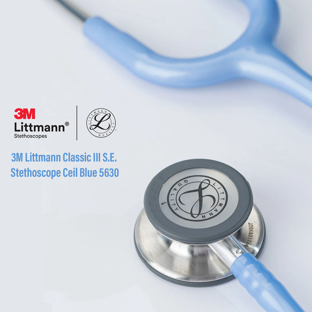 3M Littmann Classic III Stethoscope Ceil Blue 5630