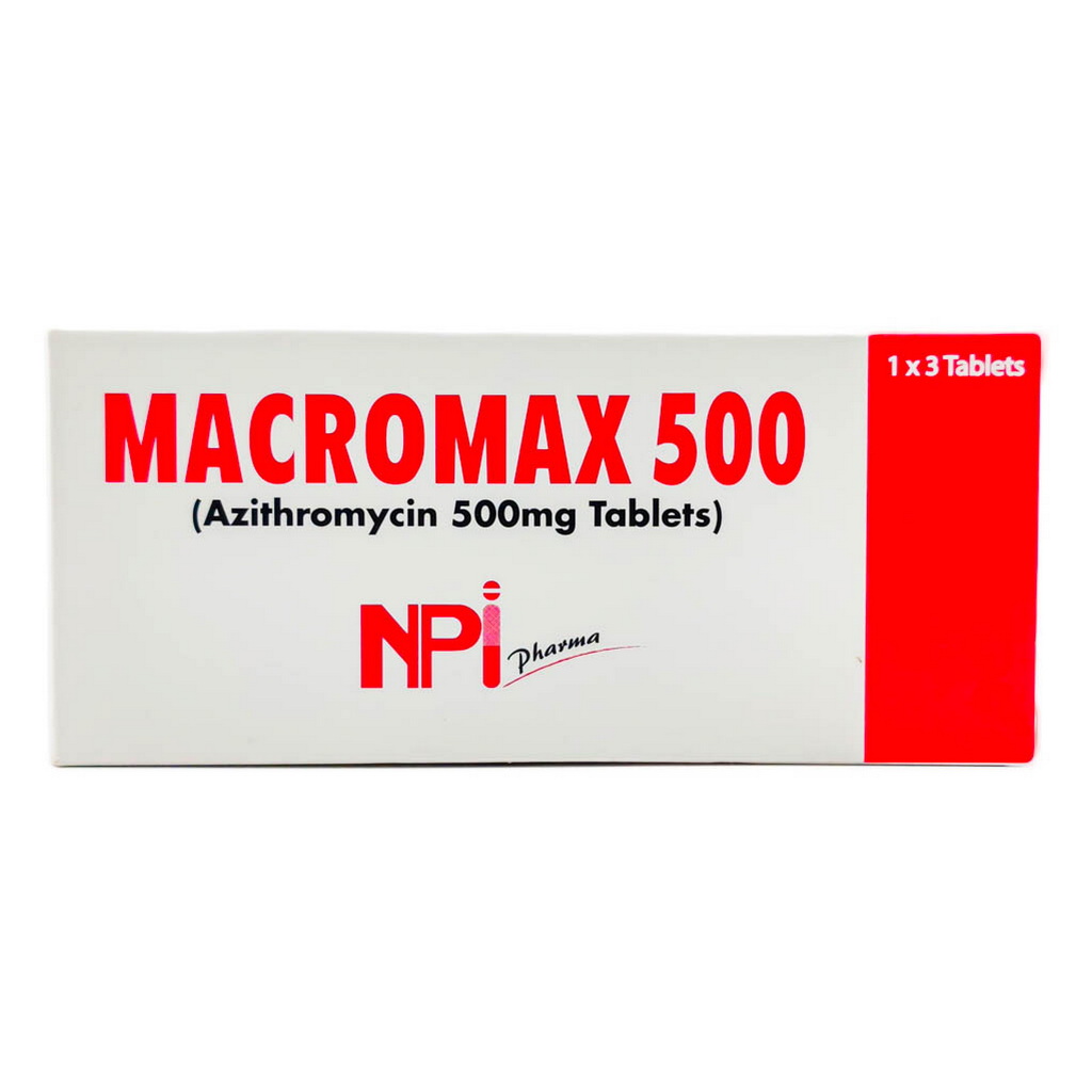 Macromax 500mg Tablets, Pack of 3's