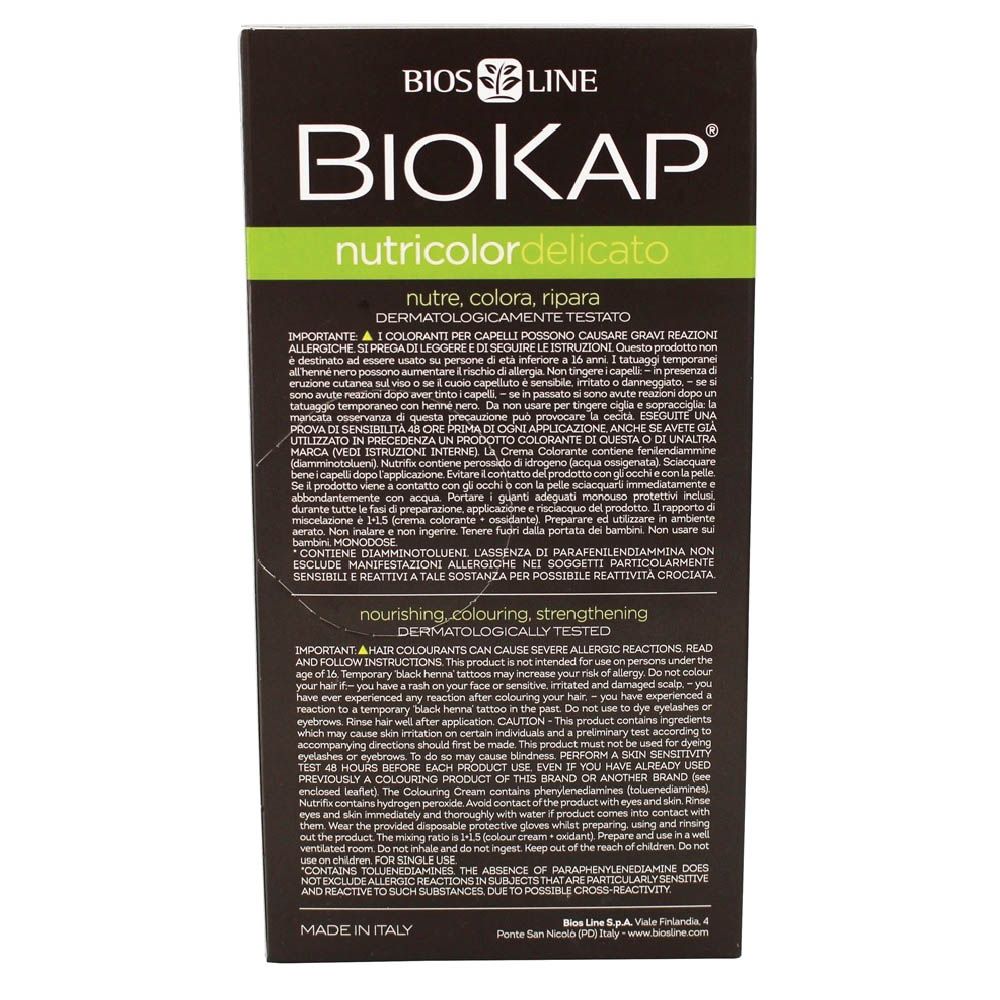 Biokap Nutricolor Delicato 5.05 Chestnut Light Brown 140 mL