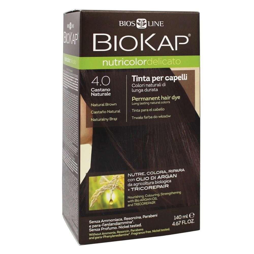Biokap Nutricolor Delicato 4.0 Natural Brown 140 mL