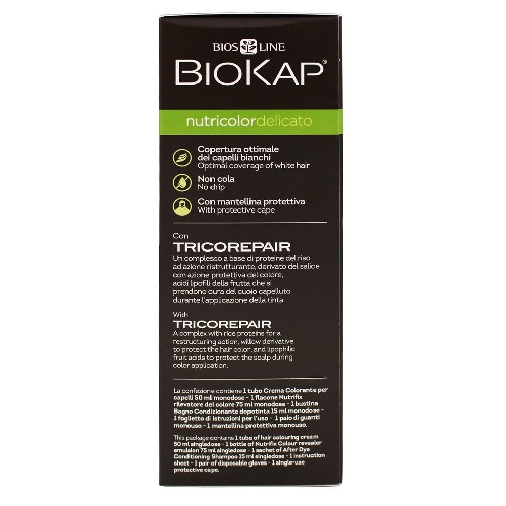Biokap Nutricolor Delicato 5.5 Mahogany Light Brown 140 mL