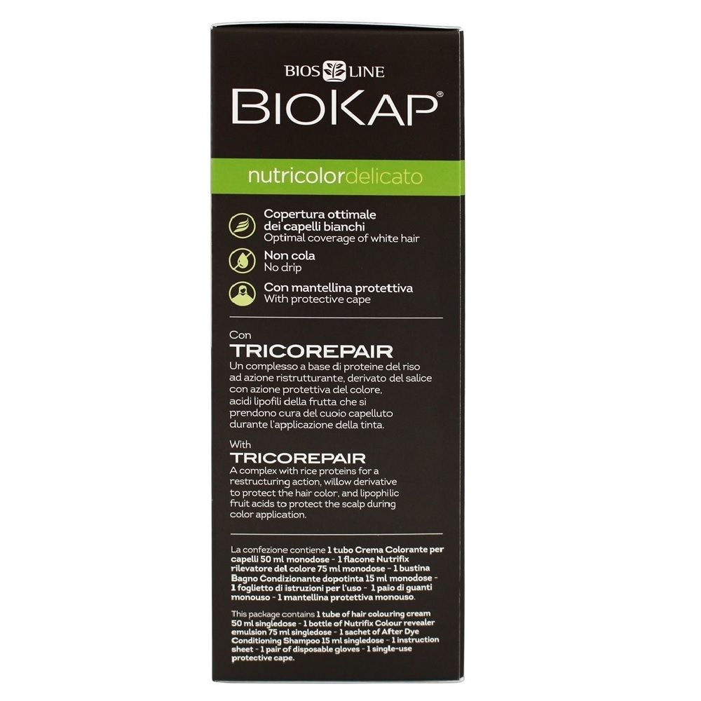 Biokap Nutricolor Delicato 6.30 Dark Golden Blonde 140 mL