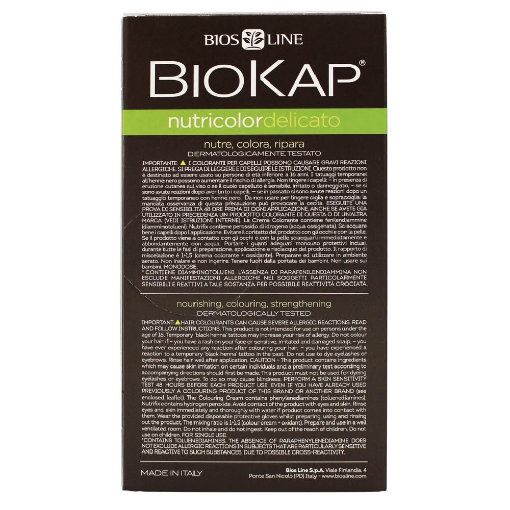 Biokap Nutricolor Delicato 6.06 Dark Blond Havana 140 mL