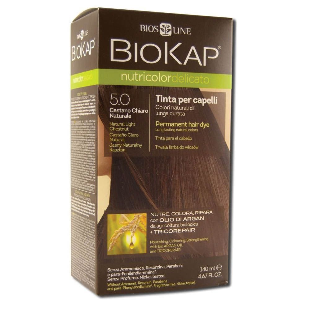 Biokap Nutricolor Delicato 5.0 Natural Light Chestnut 140 mL