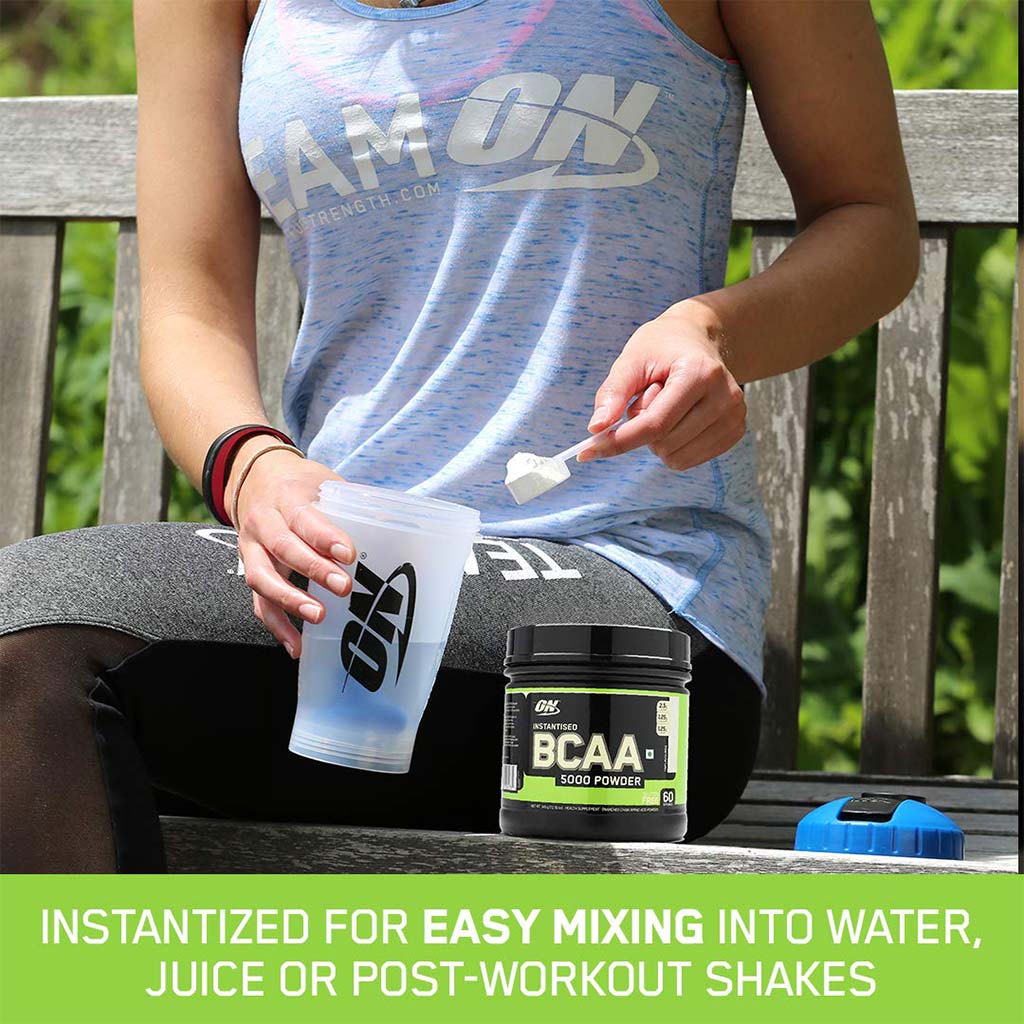 Optimum Nutrition Instantized BCAA 5000 Powder Unflavored 60 Servings