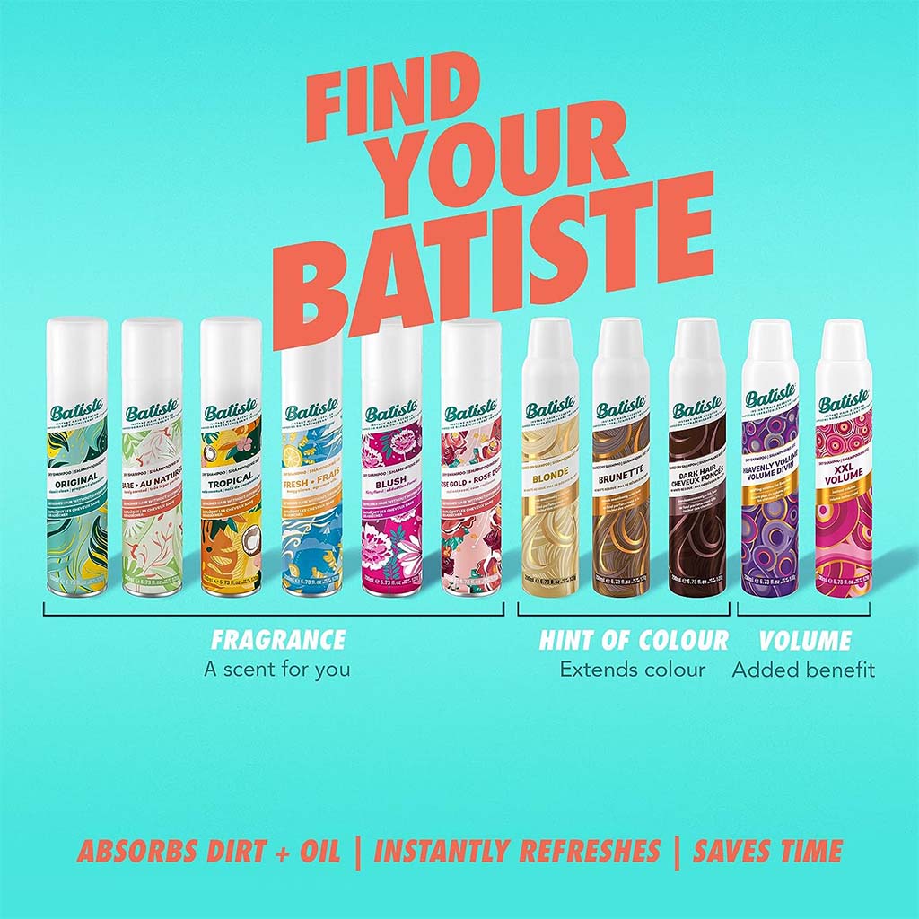 Batiste Dry Shampoo Cherry 200 mL