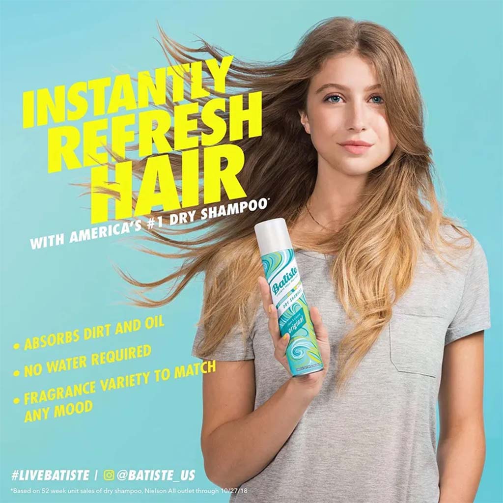 Batiste Dry Shampoo Original 200 mL