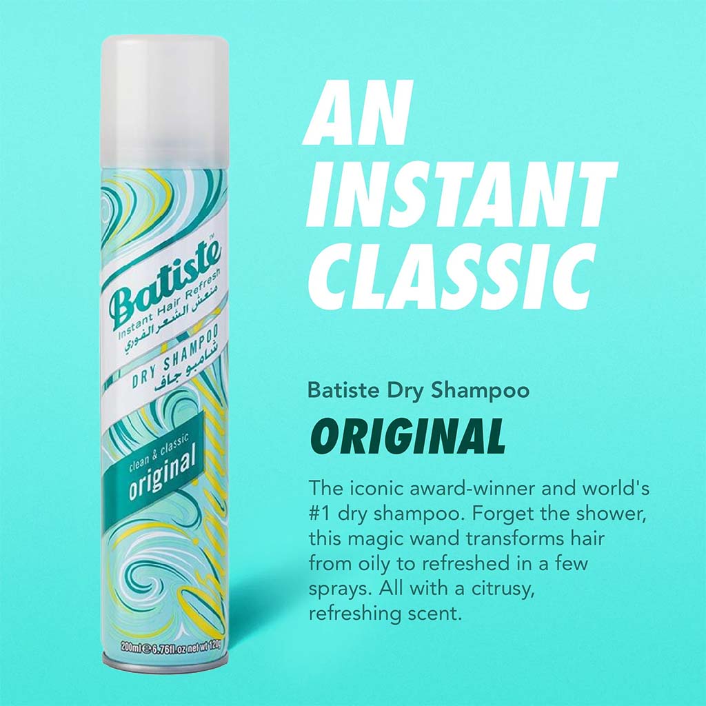 Batiste Dry Shampoo Original 200 mL