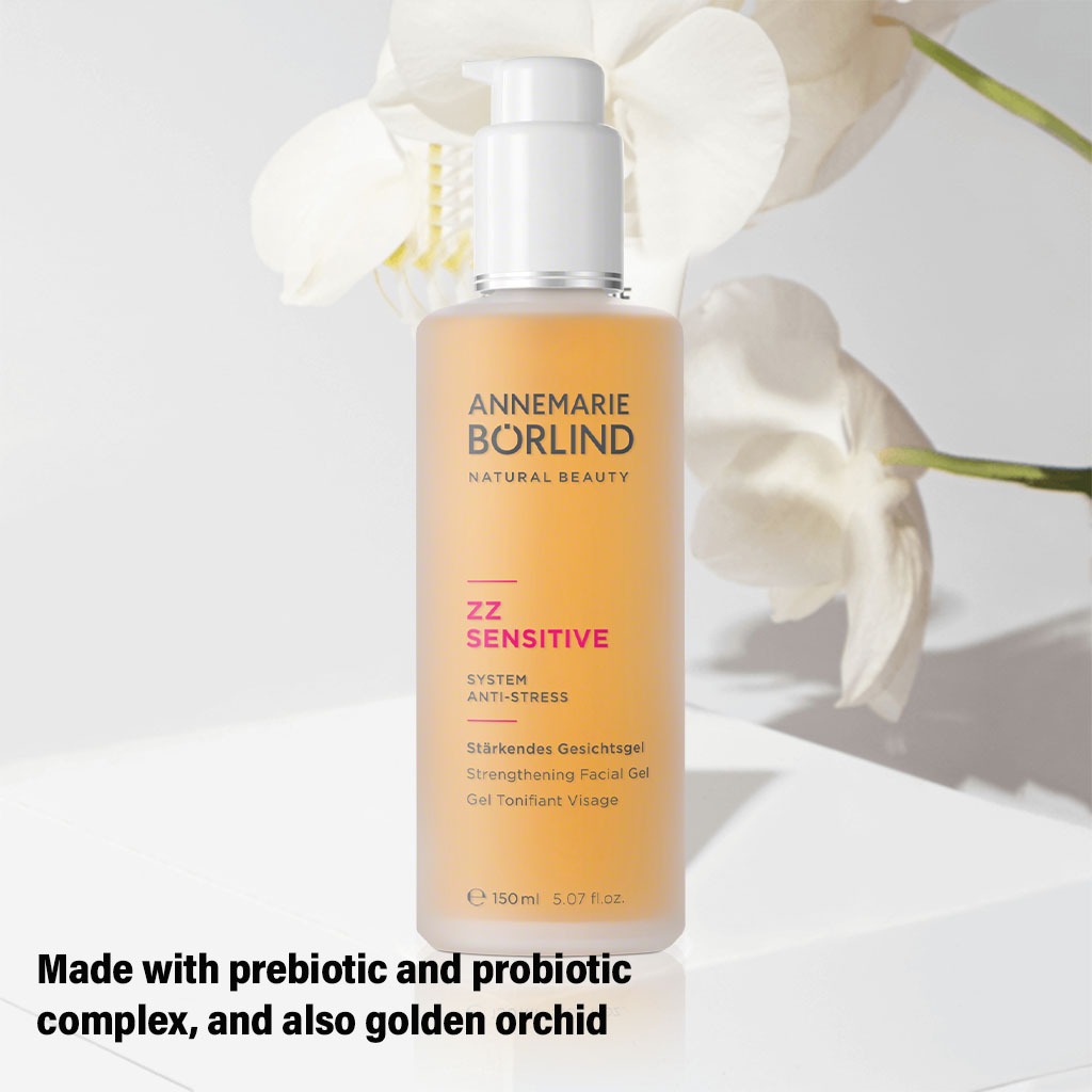 Annemarie Borlind ZZ Sensitive Strengthening Facial Gel, Anti-Stress 150ml
