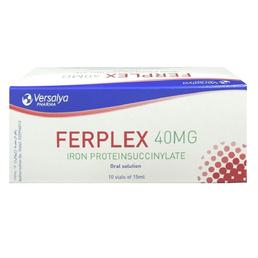 Ferplex 40 mg Oral Solution 15 mL Vial 10's