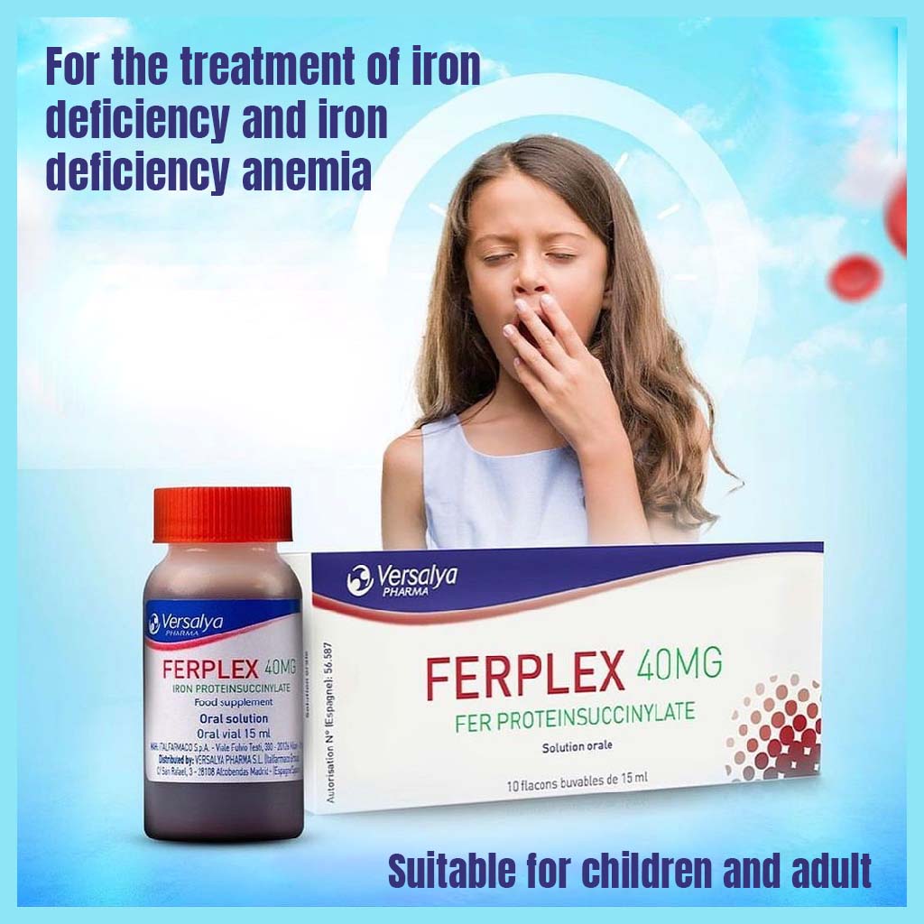 Ferplex 40 mg Oral Solution 15 mL Vial 10's