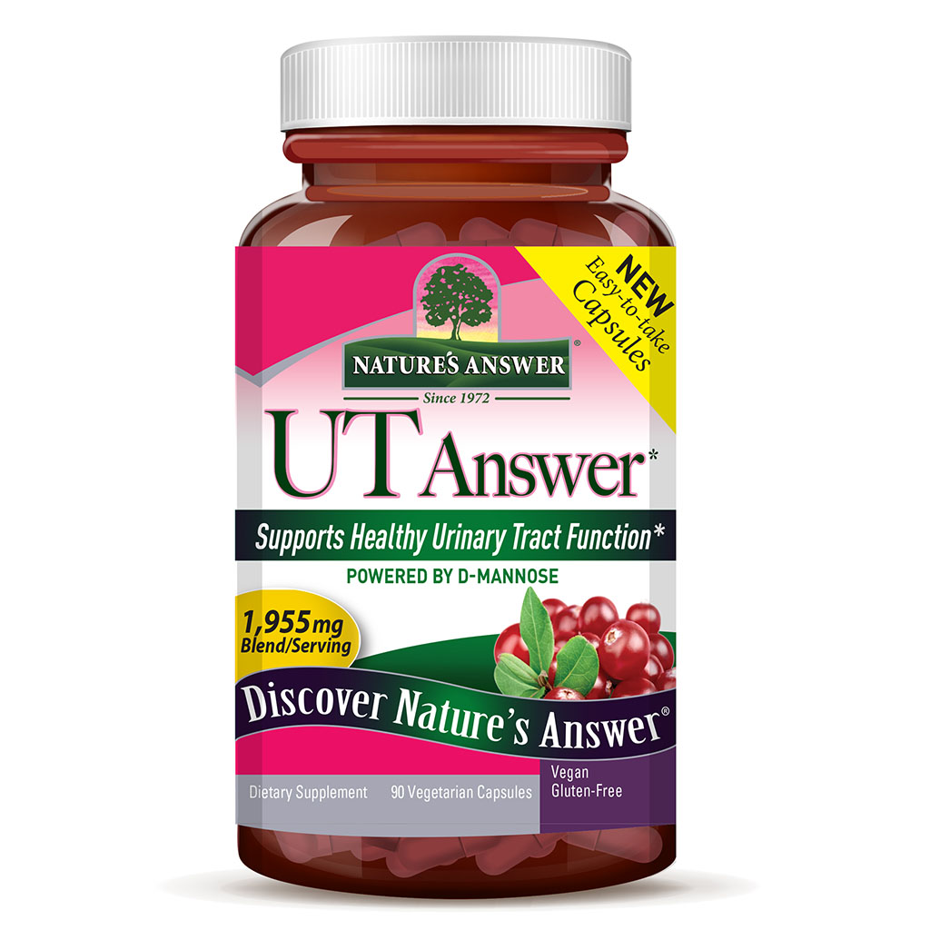 Nature's Answer UT Answer 1955mg Vegan Capsules For Urinary Tract Health, Pack of 90's