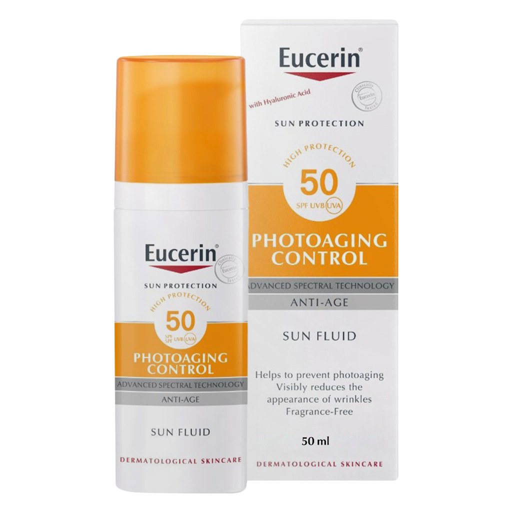 Eucerin Sun Photo-aging Control Sunscreen Anti-Aging Sun Fluid SPF50 50ml