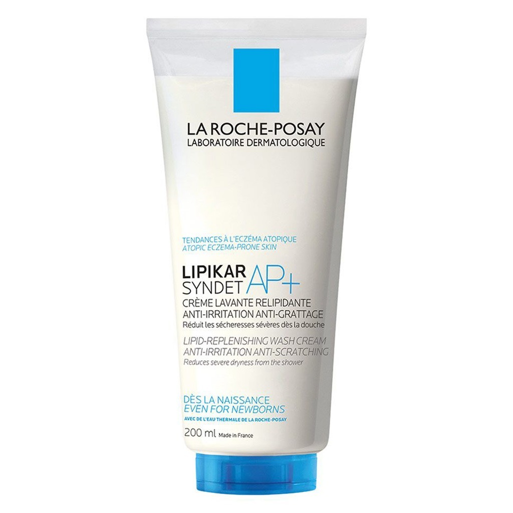 La Roche-Posay Lipikar Syndet AP+ Body Wash For Extremely Dry Atopic Eczema-Prone Skin 200ml