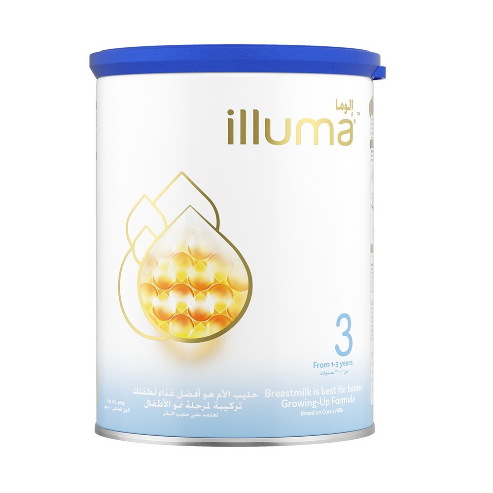 Illuma Stage 3 Toddlers Milk Formula For 1 To 3 Years 400g