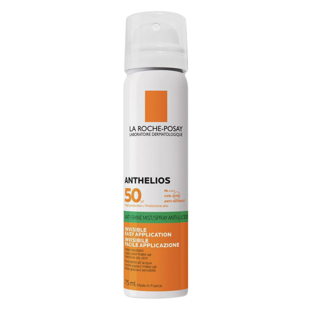 La Roche-Posay Anthelios Anti-Shine Invisible Sunscreen Face Mist SPF50 For All Skin Types 75ml