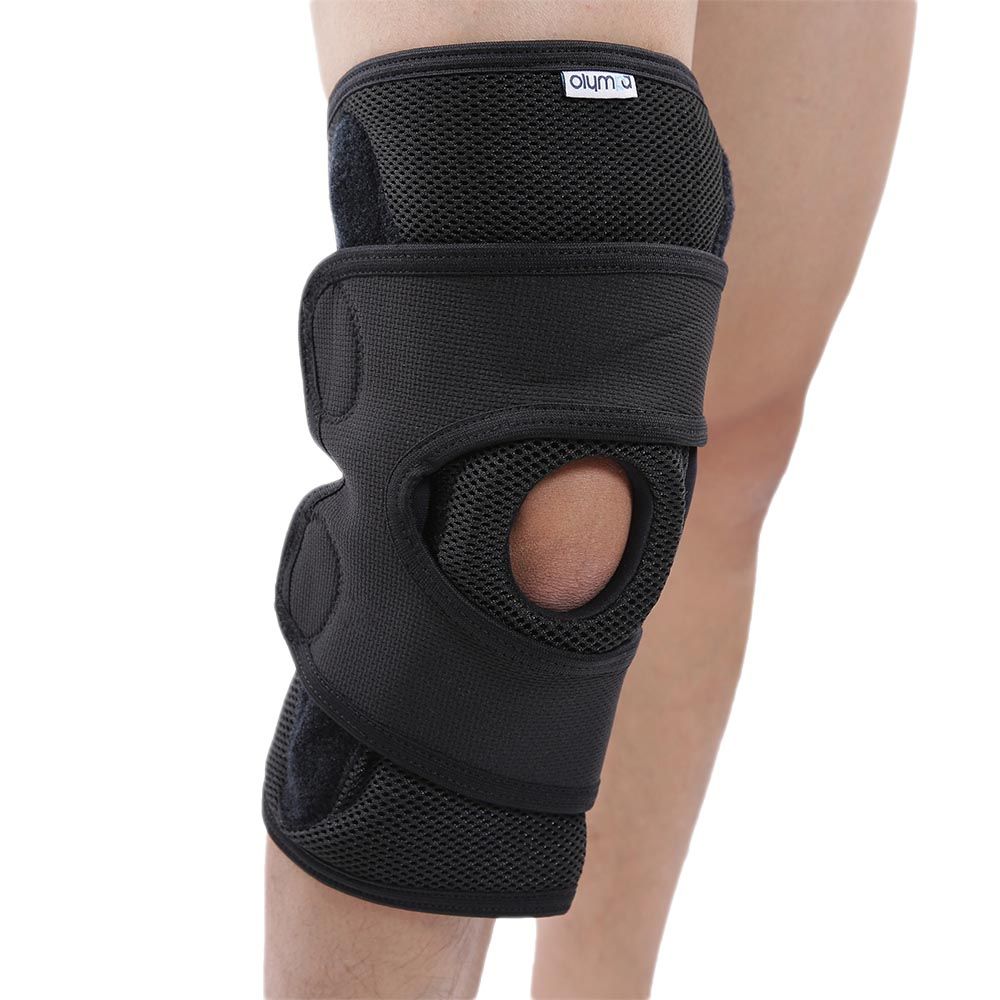 Olympa Airmesh Knee Support Black Small OES-711
