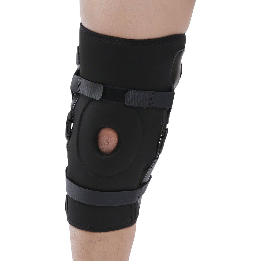 Olympa Airmesh Knee Brace Open Type Black Small OES-712