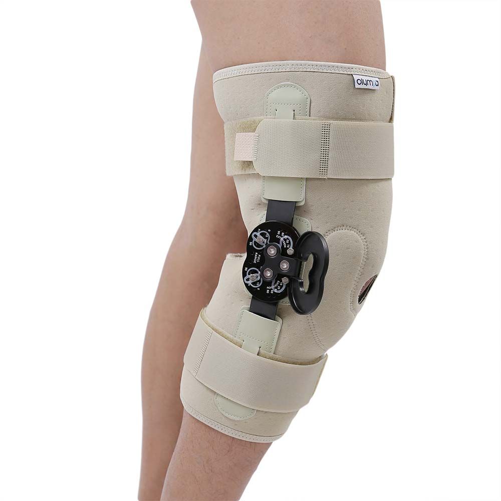 Olympa Airprene Knee Support Sleeve Beige Medium ONS-711
