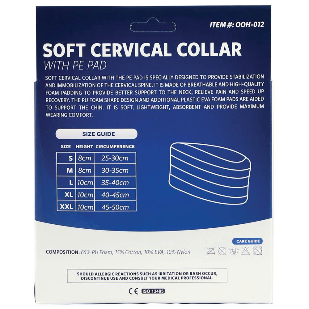 Olympa Soft Cervical Collar with PE Pad Beige Small OOH-012