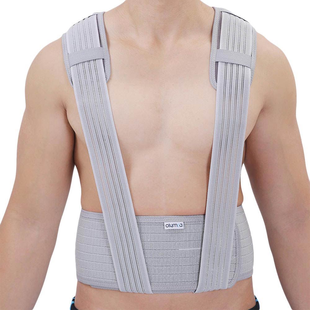 Olympa Clavicle Brace Grey S/M