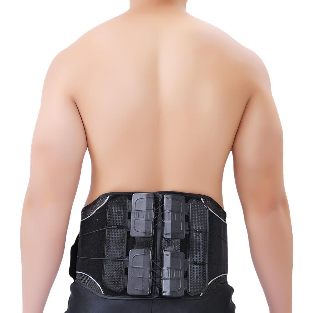 Olympa Comfort Pull Lumbo-Sacral Support Black Small/Medium OEB-511