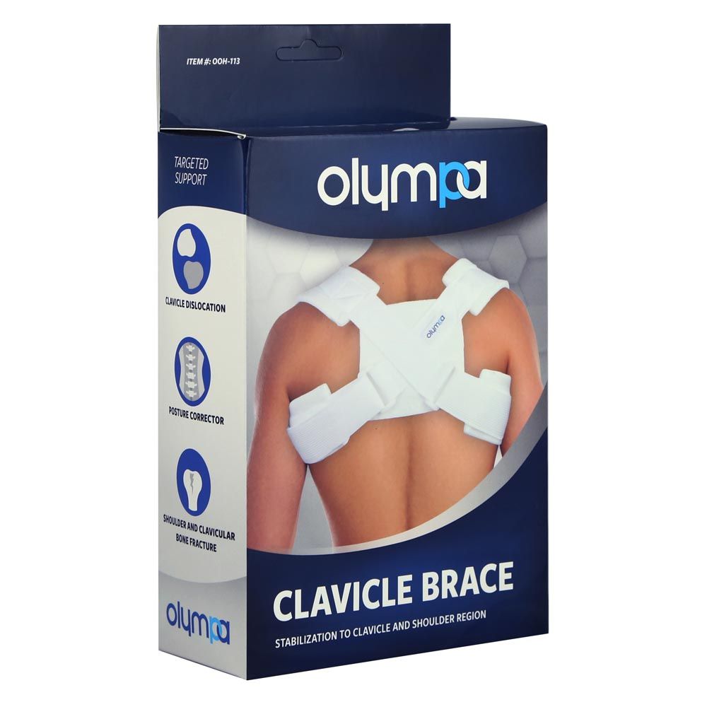 Olympa Clavicle Brace White Extra Large OOH-113