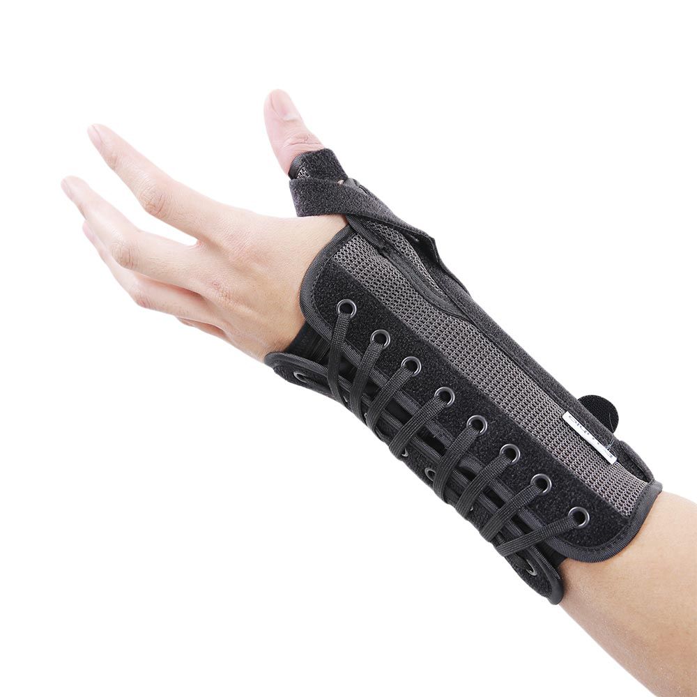 Olympa Wrist & Thumb Brace with Stay Left Grey-Black Extra Large OEH-411