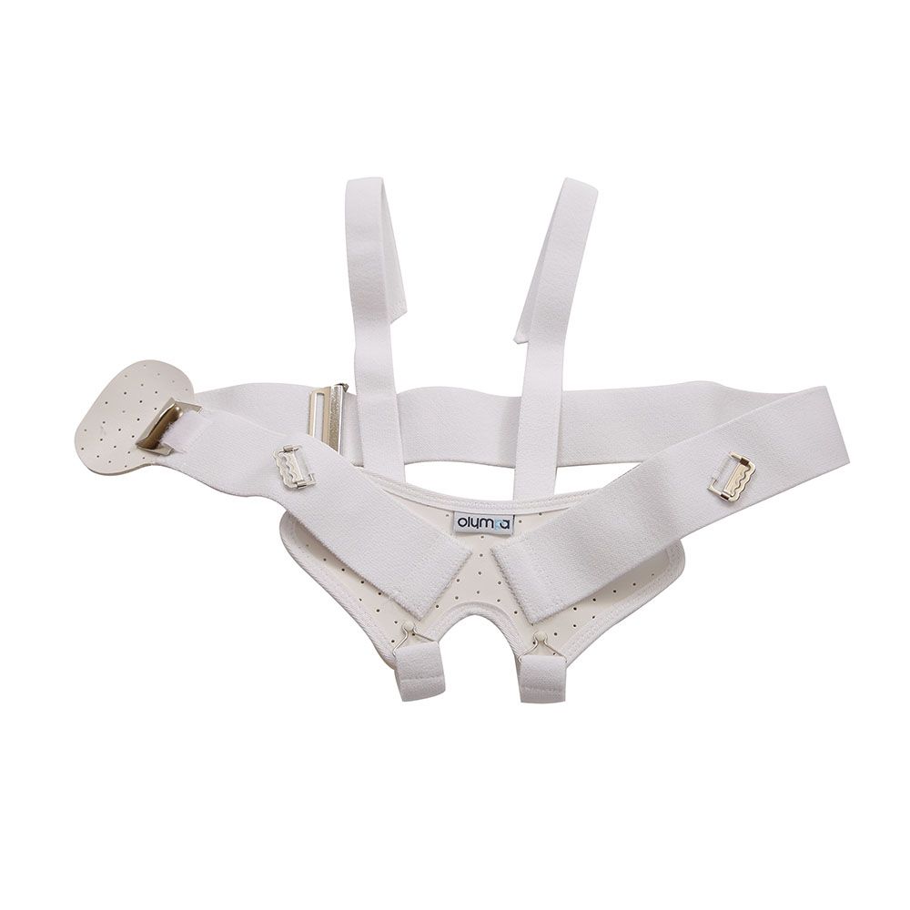 Olympa Hernia Belt White Small OOH-511